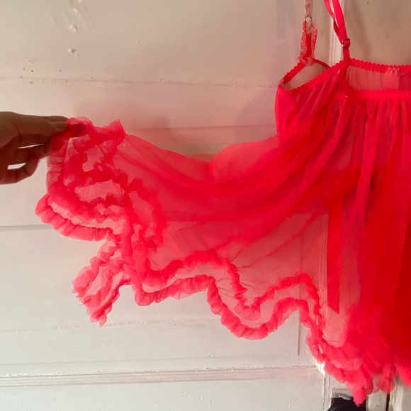 Hot Pink Victoria’s Secret Teddy - Picture 3 of 6